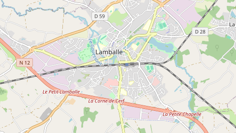 Carte de localisation de l'évènement