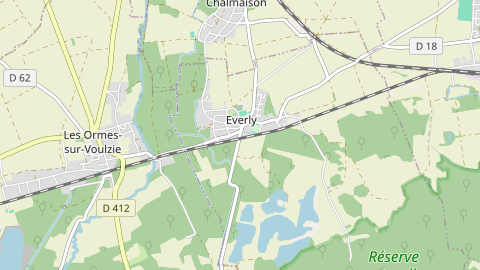 Carte de localisation de l'évènement