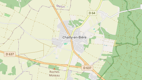 Carte de localisation de l'évènement