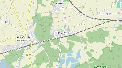 Carte de localisation de l'évènement
