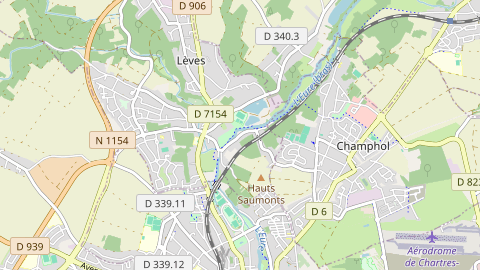 Carte de localisation de l'évènement