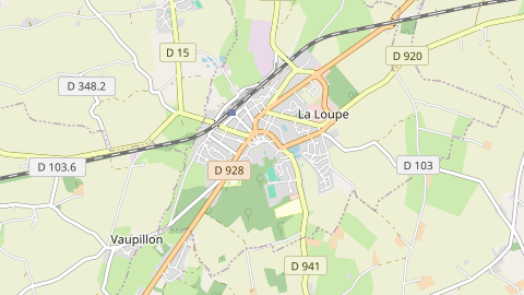 Carte de localisation de l'évènement