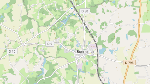 Carte de localisation de l'évènement