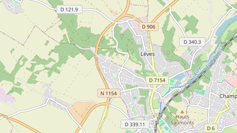 Carte de localisation de l'évènement