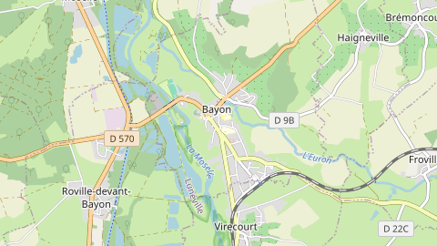 Carte de localisation de l'évènement