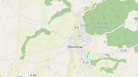 Carte de localisation de l'évènement