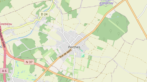 Carte de localisation de l'évènement