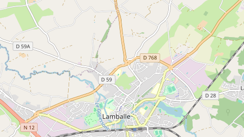 Carte de localisation de l'évènement