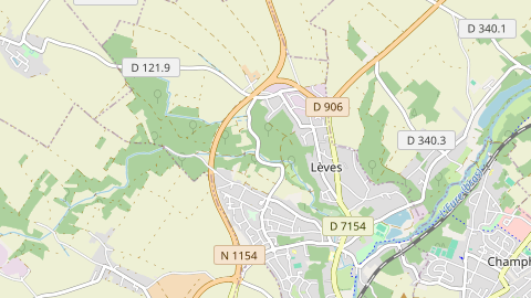 Carte de localisation de l'évènement