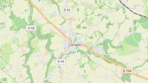 Carte de localisation de l'évènement