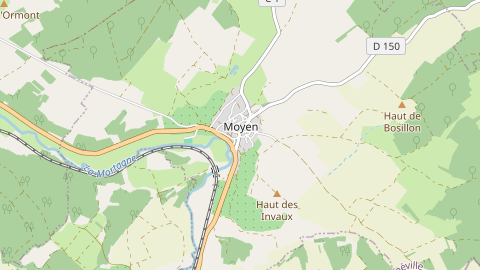 Carte de localisation de l'évènement