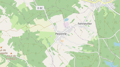 Carte de localisation de l'évènement
