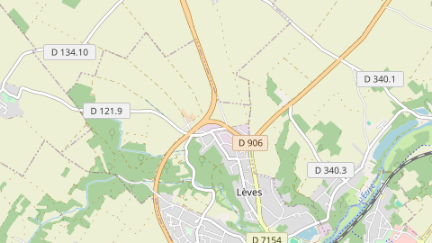 Carte de localisation de l'évènement