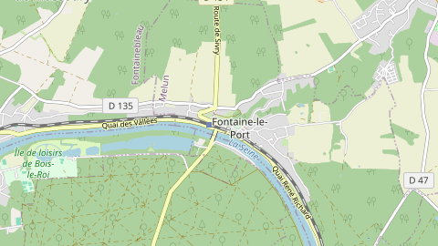 Carte de localisation de l'évènement