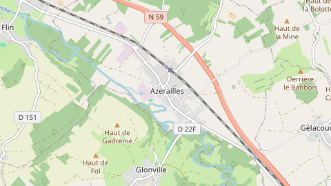 Carte de localisation de l'évènement