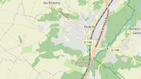 Carte de localisation de l'évènement