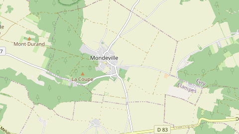 Carte de localisation de l'évènement