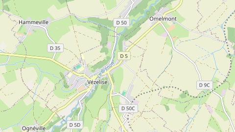 Carte de localisation de l'évènement