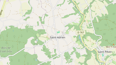 Carte de localisation de l'évènement