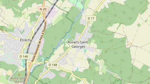 Carte de localisation de l'évènement