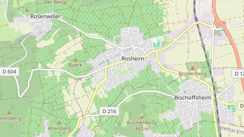 Carte de localisation de l'évènement