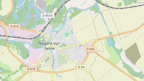 Carte de localisation de l'évènement