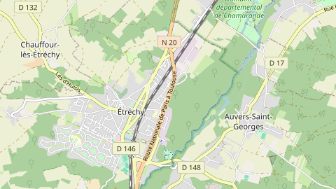 Carte de localisation de l'évènement