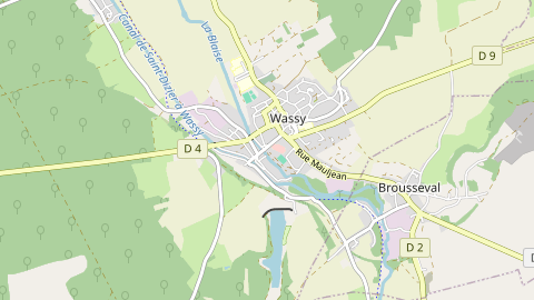 Carte de localisation de l'évènement