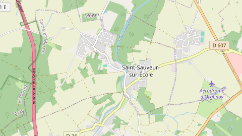 Carte de localisation de l'évènement