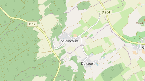 Carte de localisation de l'évènement