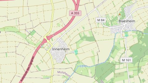 Carte de localisation de l'évènement