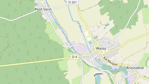 Carte de localisation de l'évènement