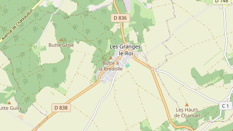 Carte de localisation de l'évènement