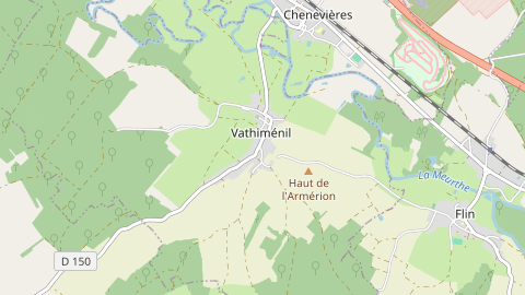 Carte de localisation de l'évènement