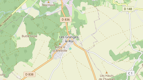 Carte de localisation de l'évènement