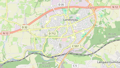 Carte de localisation de l'évènement