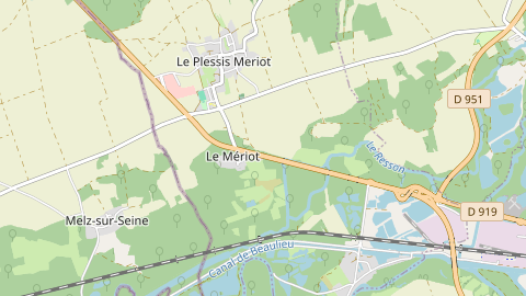 Carte de localisation de l'évènement