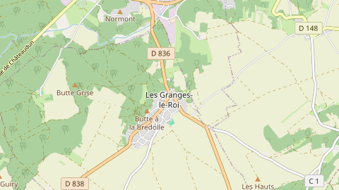 Carte de localisation de l'évènement