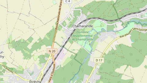 Carte de localisation de l'évènement