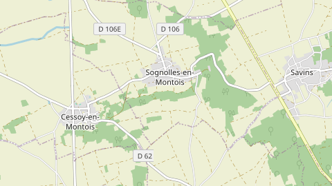 Carte de localisation de l'évènement