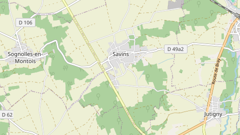 Carte de localisation de l'évènement