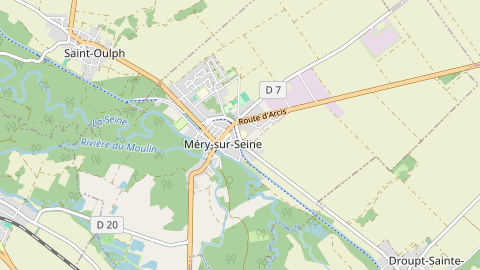 Carte de localisation de l'évènement