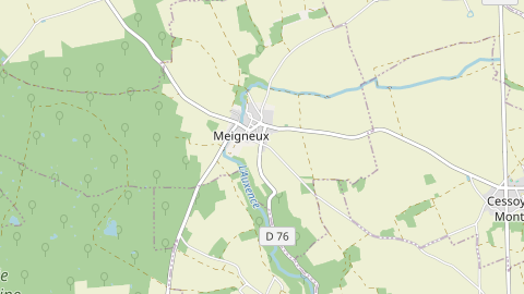 Carte de localisation de l'évènement