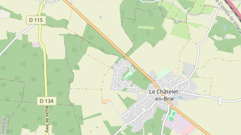 Carte de localisation de l'évènement