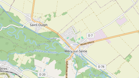 Carte de localisation de l'évènement