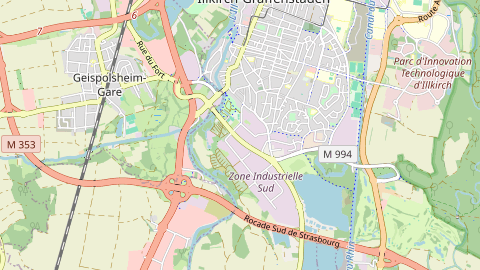 Carte de localisation de l'évènement