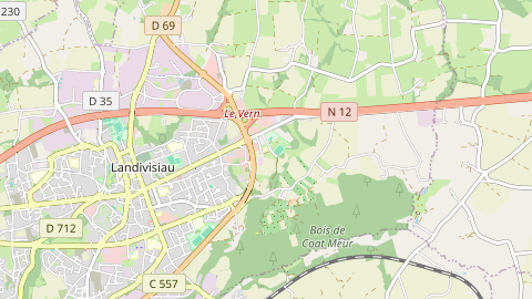 Carte de localisation de l'évènement