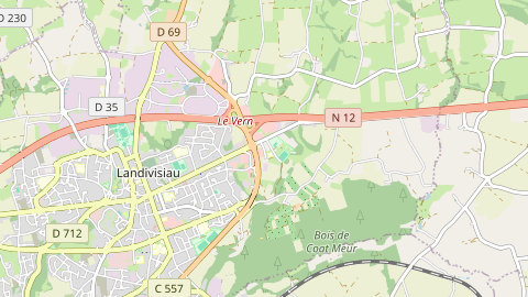 Carte de localisation de l'évènement