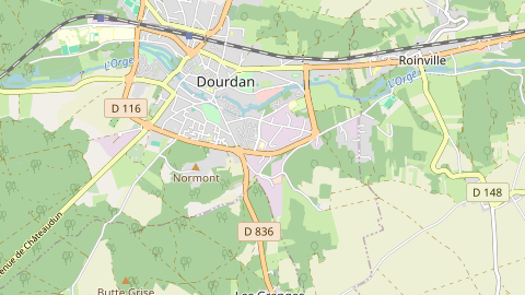 Carte de localisation de l'évènement