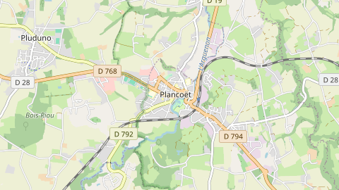 Carte de localisation de l'évènement